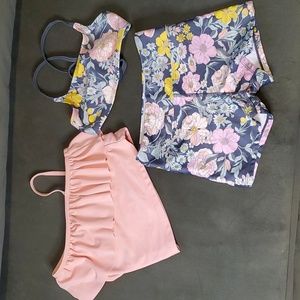 3 piece swim suit